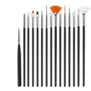 Nail Art 15er Pinsel Set