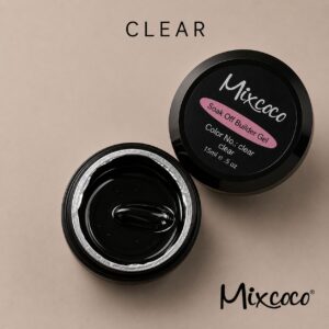 Mix Coco Professional CLEAR- Aufbaugel für professionelle Anwendungen