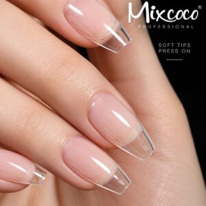 Coffin Soft Gel Press On Tips 240 Units